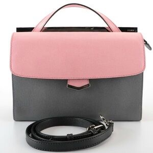 Fendi Crossbody Bag in Pink and Gray